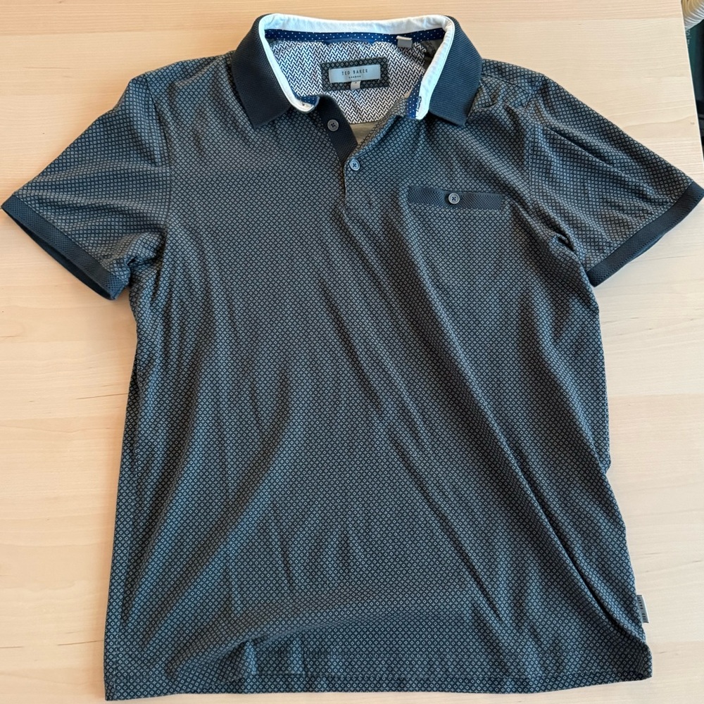 Ted Baker Grey Polo - Men’s Size 4